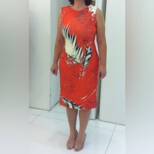 Tufi Duek Large Cut Outs Fully
Lined Dress